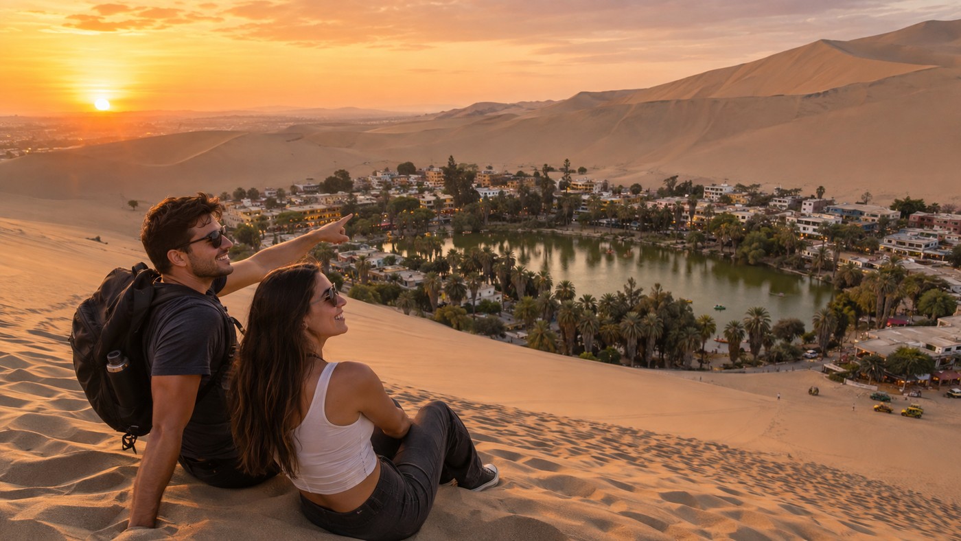 Laguna de Huacachina Ica Peru