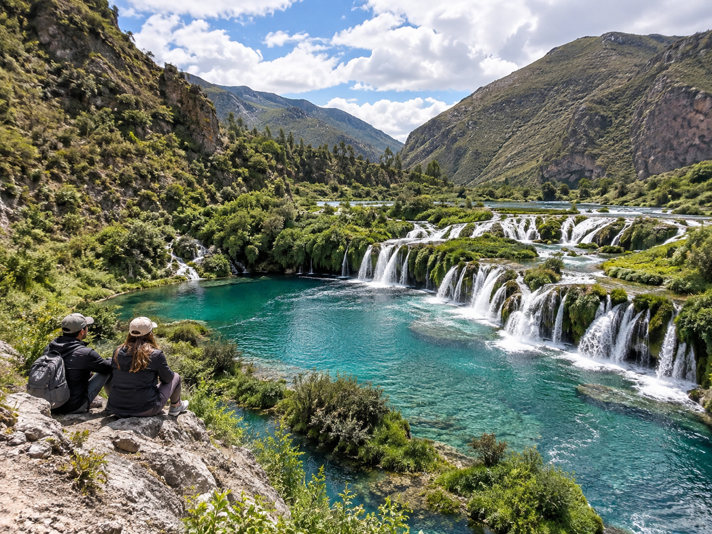 Huancaya laguna cascadas Reserva Nor Yauyos Cochas Peru 2 dias naturaleza