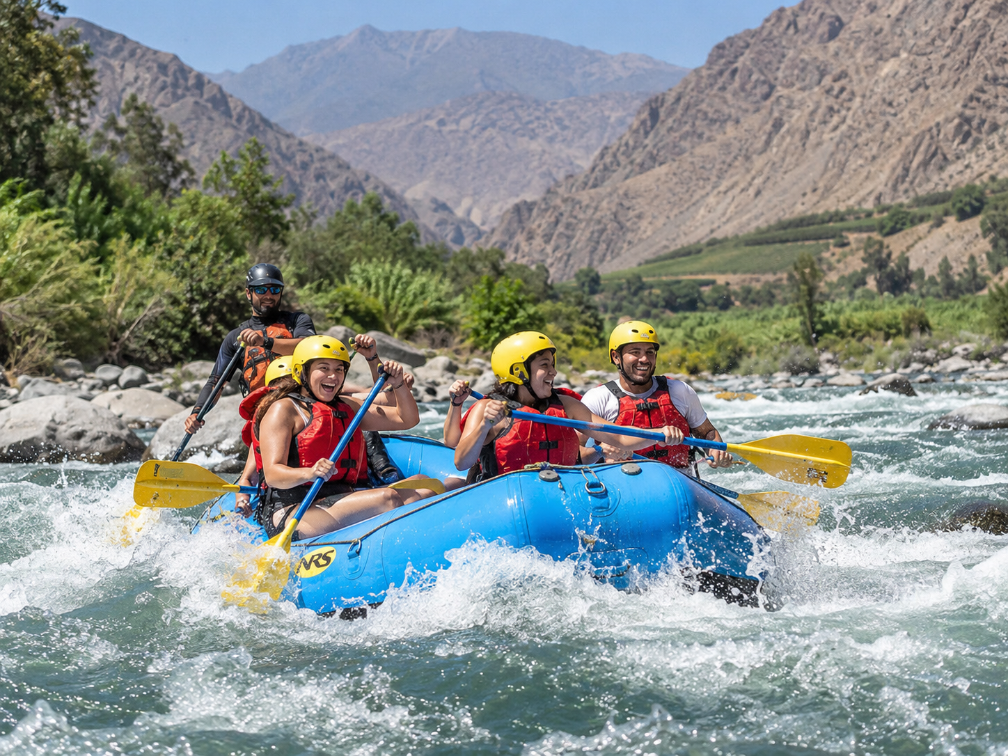 Lunahuaná rafting río Cañete ATV Cerro Azul canopy aventura Peru tour Lima