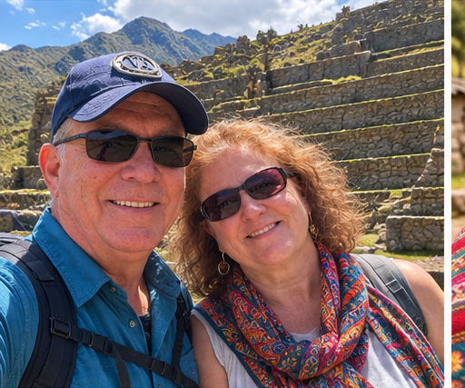 Viajeras en Ollantaytambo Cusco Perú