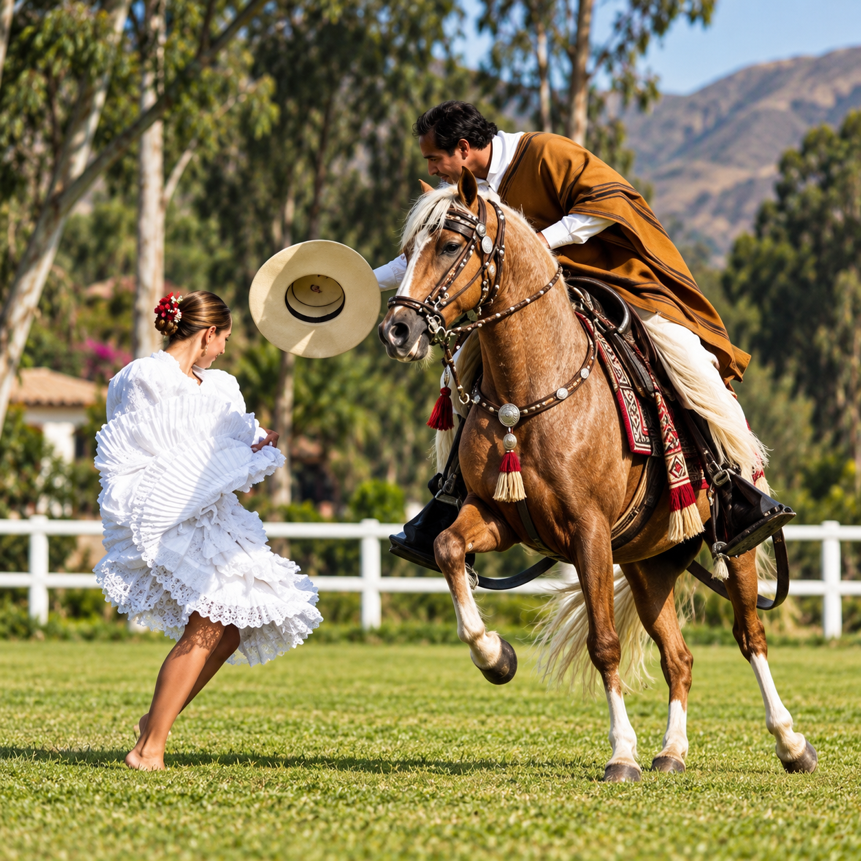 Pachacamac oráculo caballos de paso marinera hacienda Lima Peru tour privado